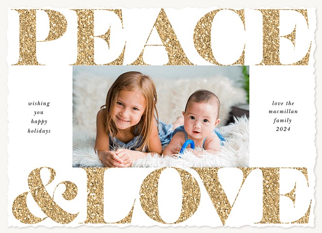 Big & Bold Personalized Holiday Cards