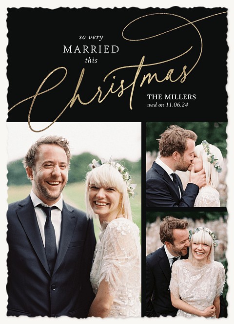 So Very Married Personalized Holiday Cards