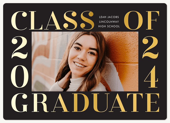 Framed Sentiment Graduation Cards