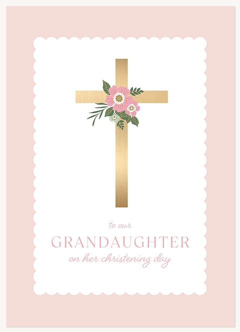 Christening Congrats Greeting Cards