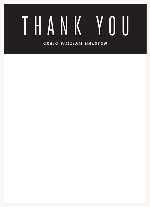 Collegiate Class Graduation Thank You Cards