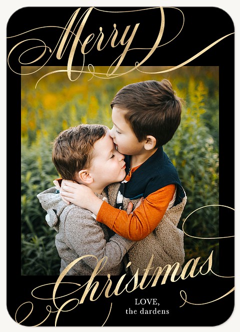 Ornately Stated Christmas Cards