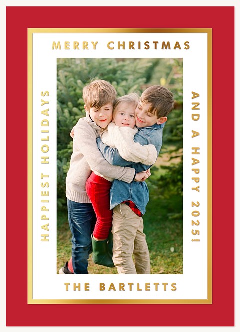 Many Wishes Christmas Cards