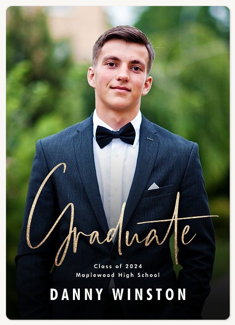 Written Splendor Graduation Announcements