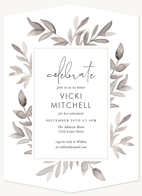 Entwined Party Invitations