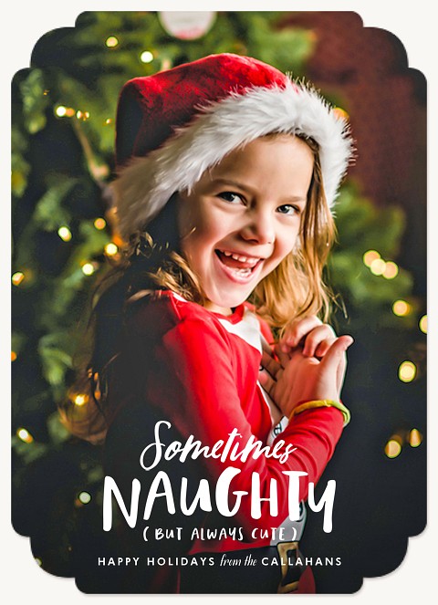 Naughty But Cute Christmas Cards