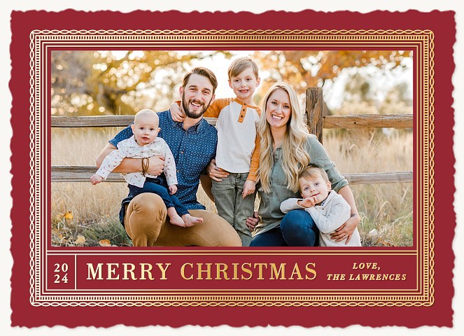 Lavish Frame Christmas Cards