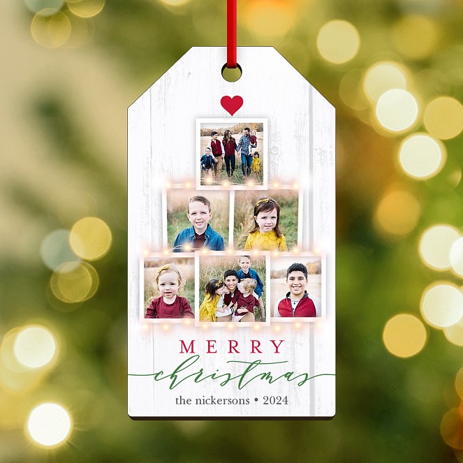 Photo Tree Personalized Ornaments