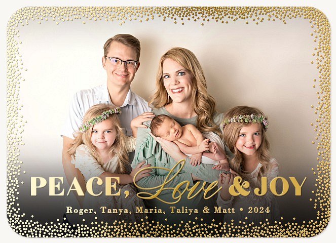 Love Always Photo Holiday Cards