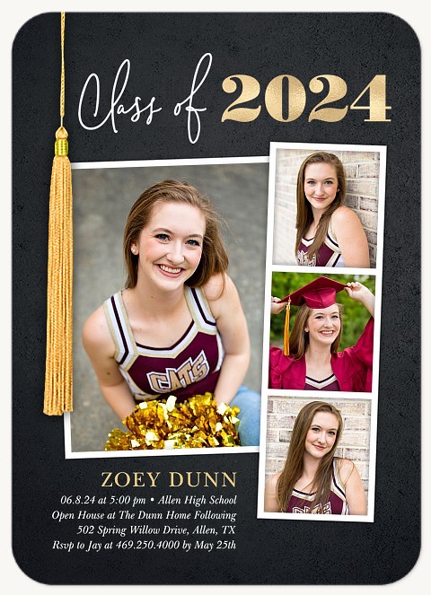 Photo Booth Celebration Graduation Cards