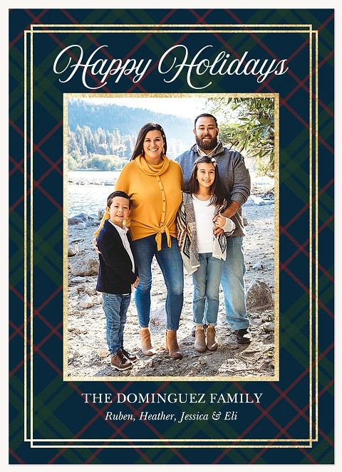 Elegant Traditions Personalized Holiday Cards