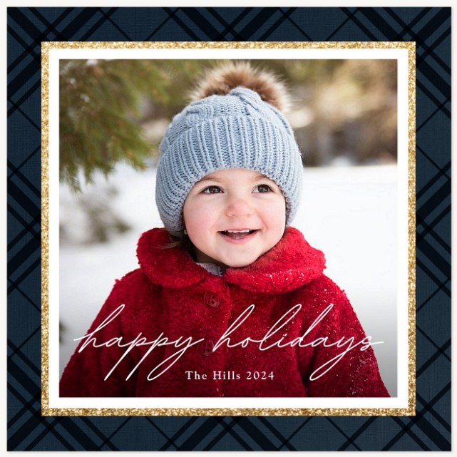 Gift Box Personalized Holiday Cards