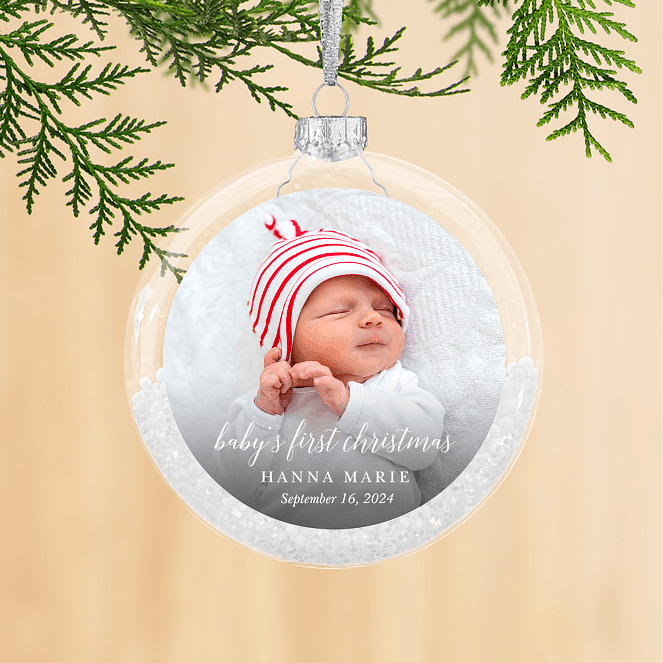 Baby's First Personalized Ornaments