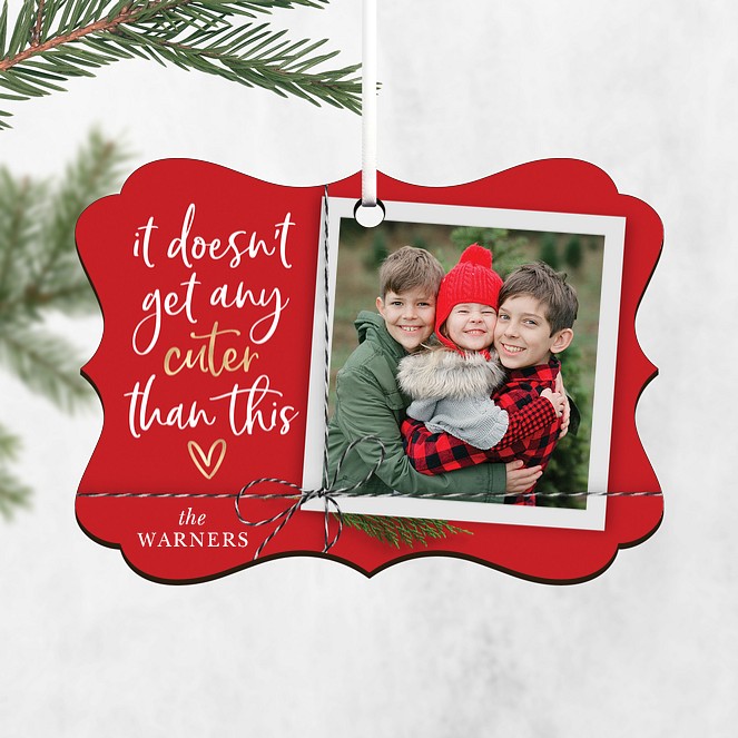 The Cutest Personalized Ornaments