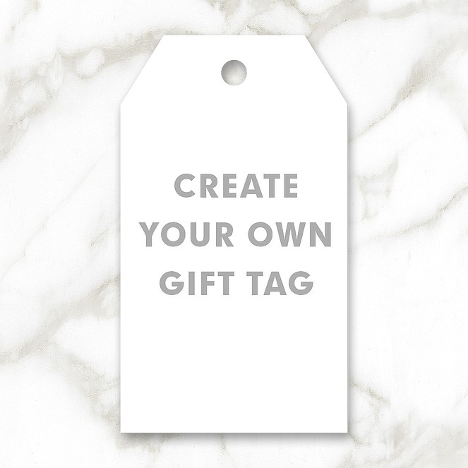 Create Your Own Custom Gift Tags