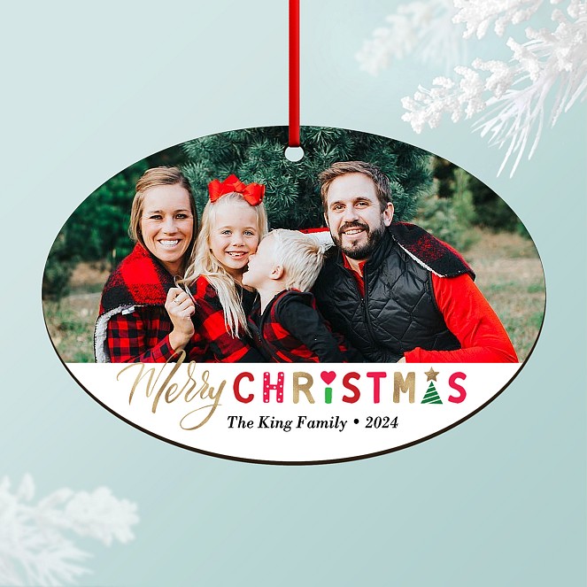 Jolly Christmas Personalized Ornaments
