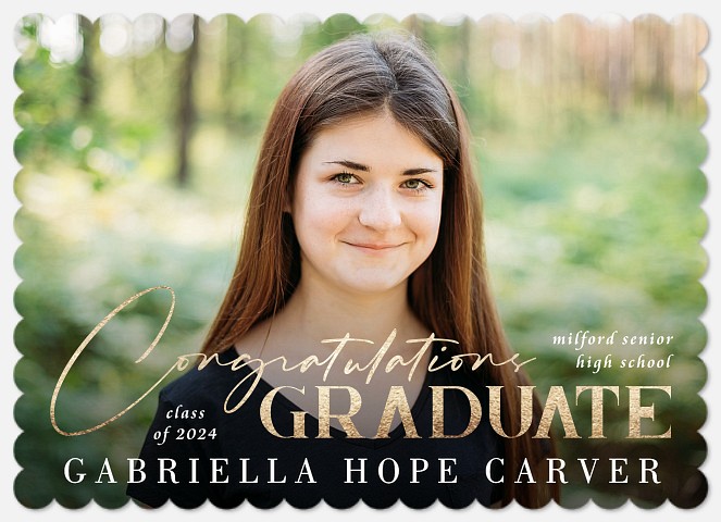 Typographic Play Graduation Cards