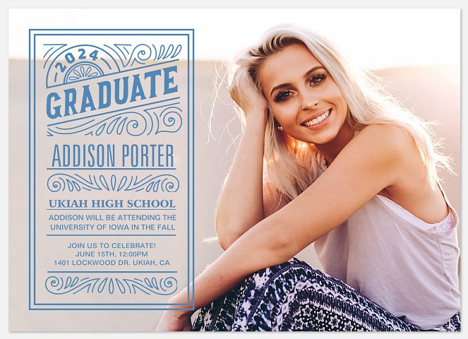 Ornate Grad Graduation Cards