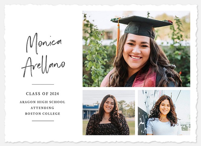 Simple Signature Graduation Cards