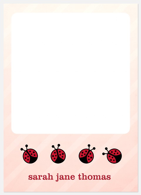 Double Up Ladybugs Thank You Cards 