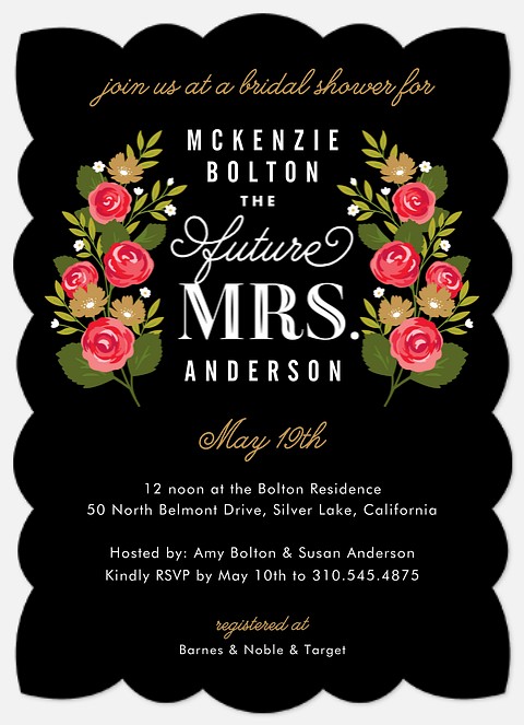 Future Mrs. Bridal Shower Invitations