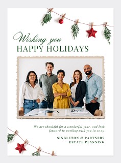 Mini Ornaments Card