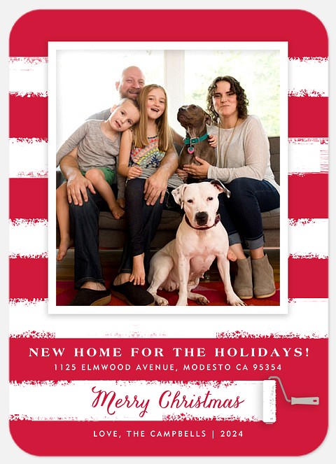 New Paint Holiday Photo Cards