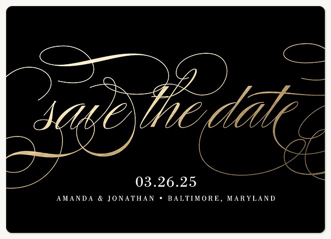 Scripted Love Save the Date Magnets