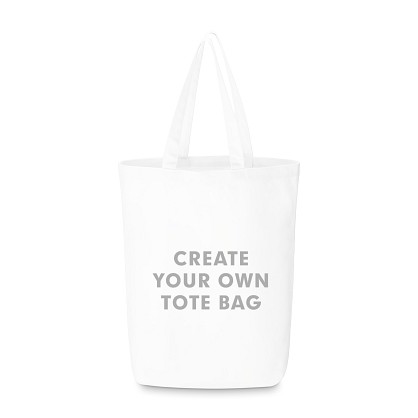 Create Your Own White Tote Bag
