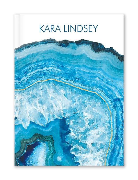 Vibrant Geode Custom Hardcover Journals