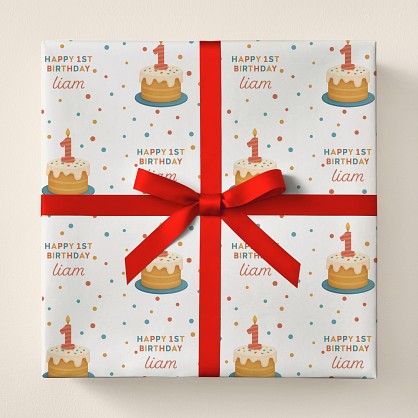 The Sweetest Birthday Wrapping Paper
