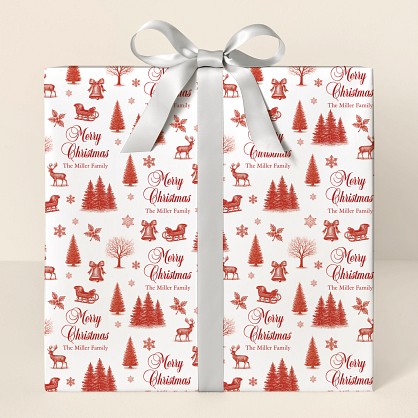 Classic Christmas Wrapping Paper