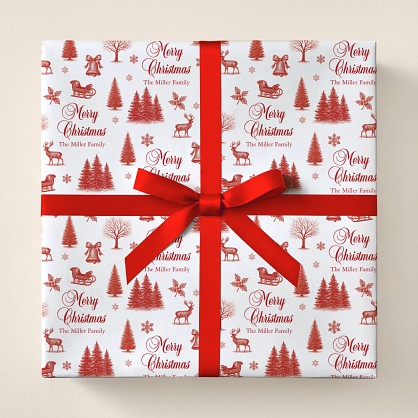 Classic Christmas Wrapping Paper
