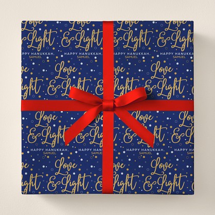 Love & Light Wrapping Paper