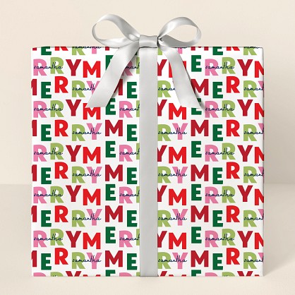 Merry & Bright Wrapping Paper