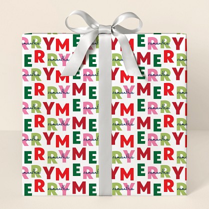 Merry & Bright Wrapping Paper