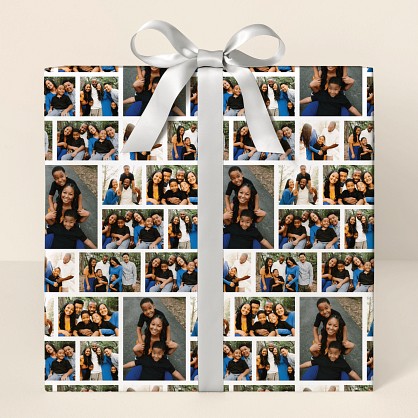 Cute Collage Photo Wrapping Paper