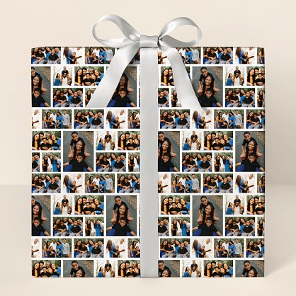 Cute Collage Photo Wrapping Paper
