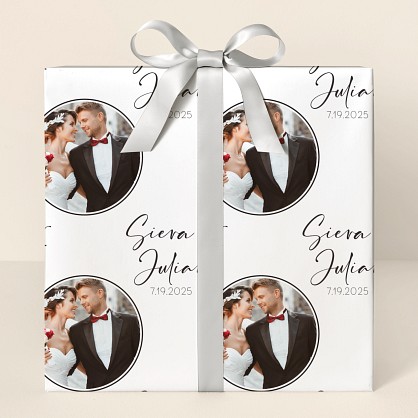 Celebrate Love Photo Wrapping Paper