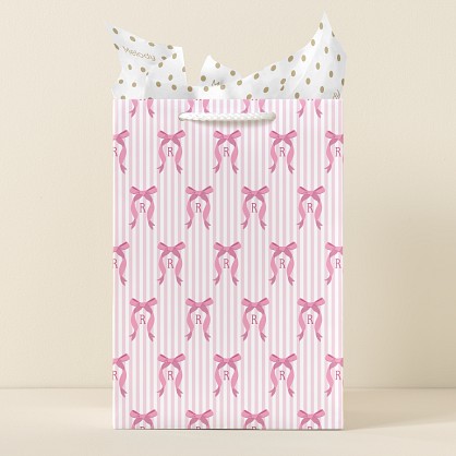 Pink Ribbons Gift Bag