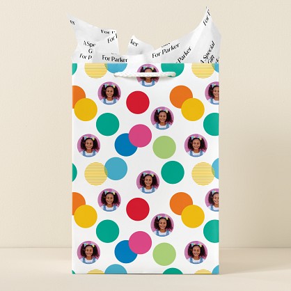 Festive Photo Gift Bag