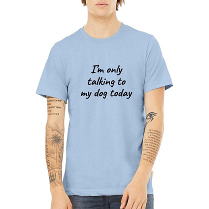 Any Message Unisex Jersey Tee