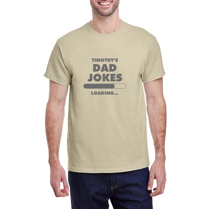 Dad Jokes Loading Gildan® Men's 5000 T-Shirt