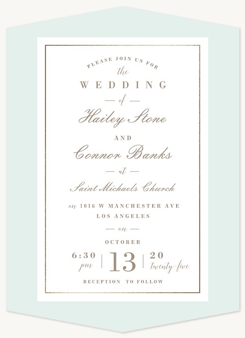 Classic Fete Wedding Invitations