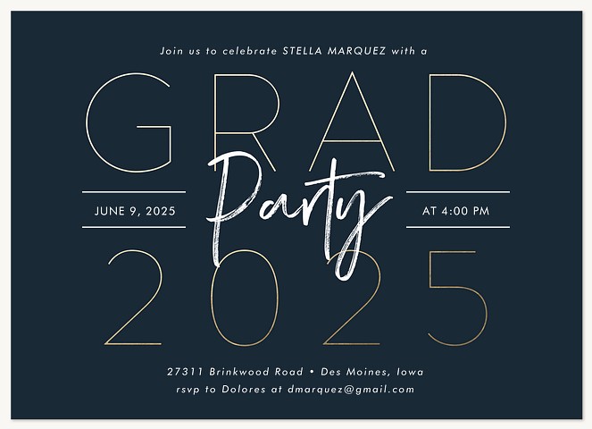 Stylish Mix Graduation Cards