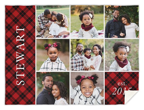 Family Flannel Custom Blankets