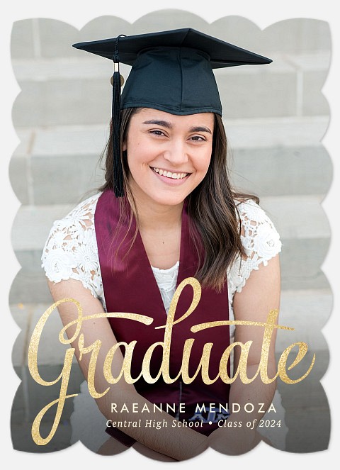 Stylishly Written Graduation Cards