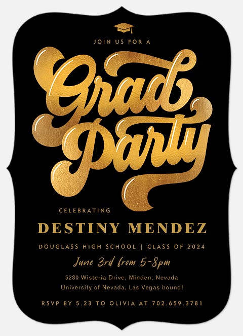 Groovy Grad Graduation Cards