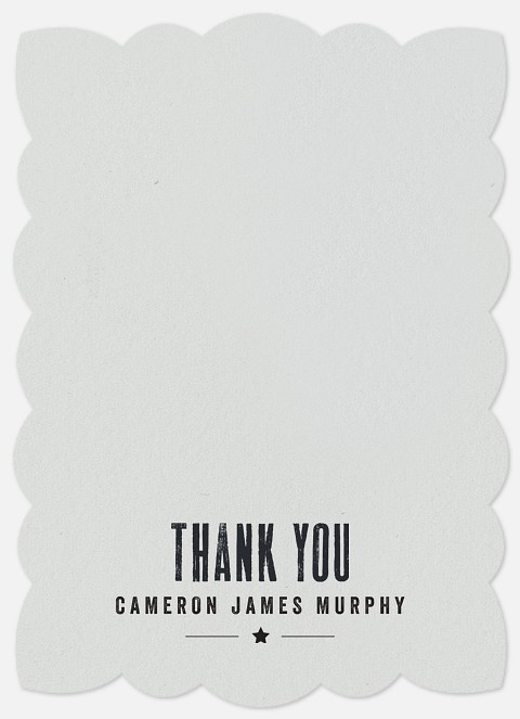 Vintage Stamp Thank You Cards 