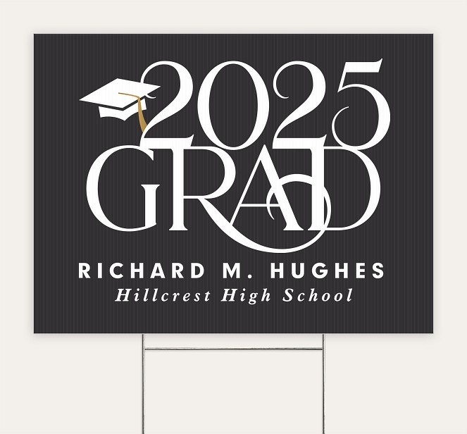 Timeless Grad Custom Yard Signs